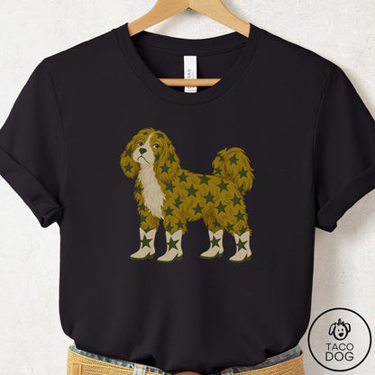 Havanese My Stars T-Shirt Black Taco-Dog