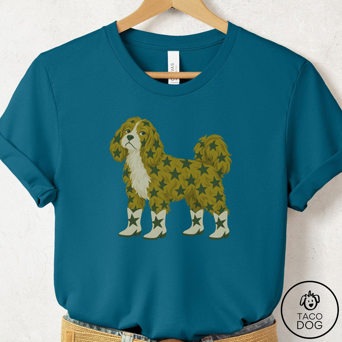 Havanese My Stars T-Shirt, design close-up