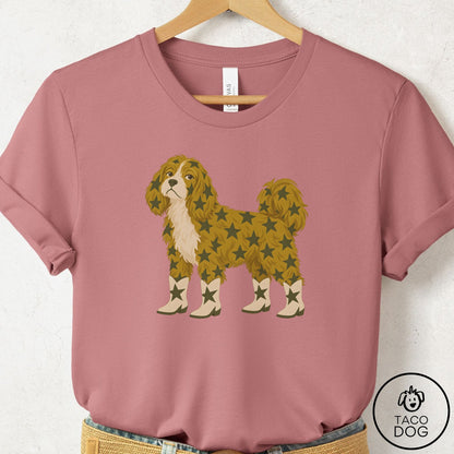 Havanese My Stars T-Shirt Mauve Taco-Dog