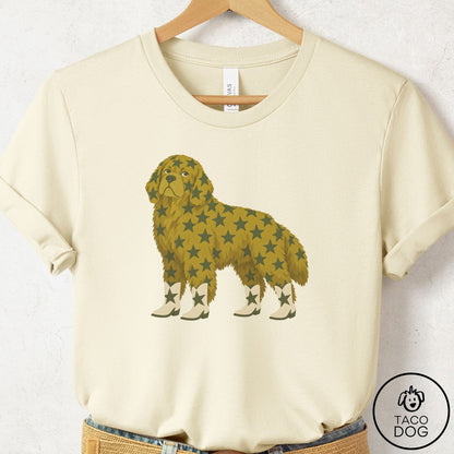 Newfoundland My Stars T-Shirt Natural Taco-Dog