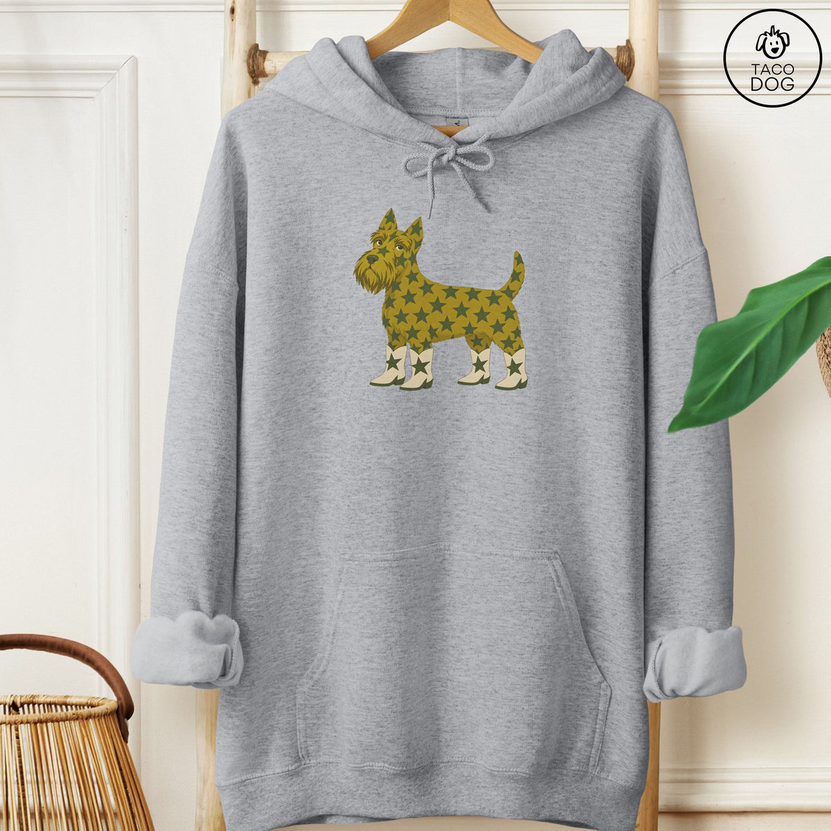 Scottie My Stars Hoodie Graphite Heather Taco-Dog