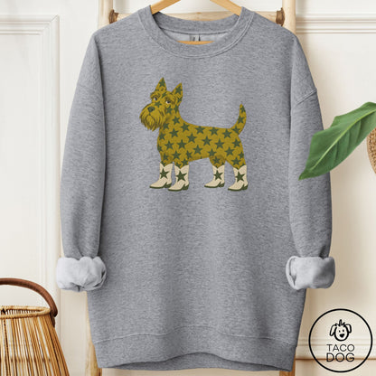Scottie My Stars Sweatshirt Graphite Heather Taco-Dog