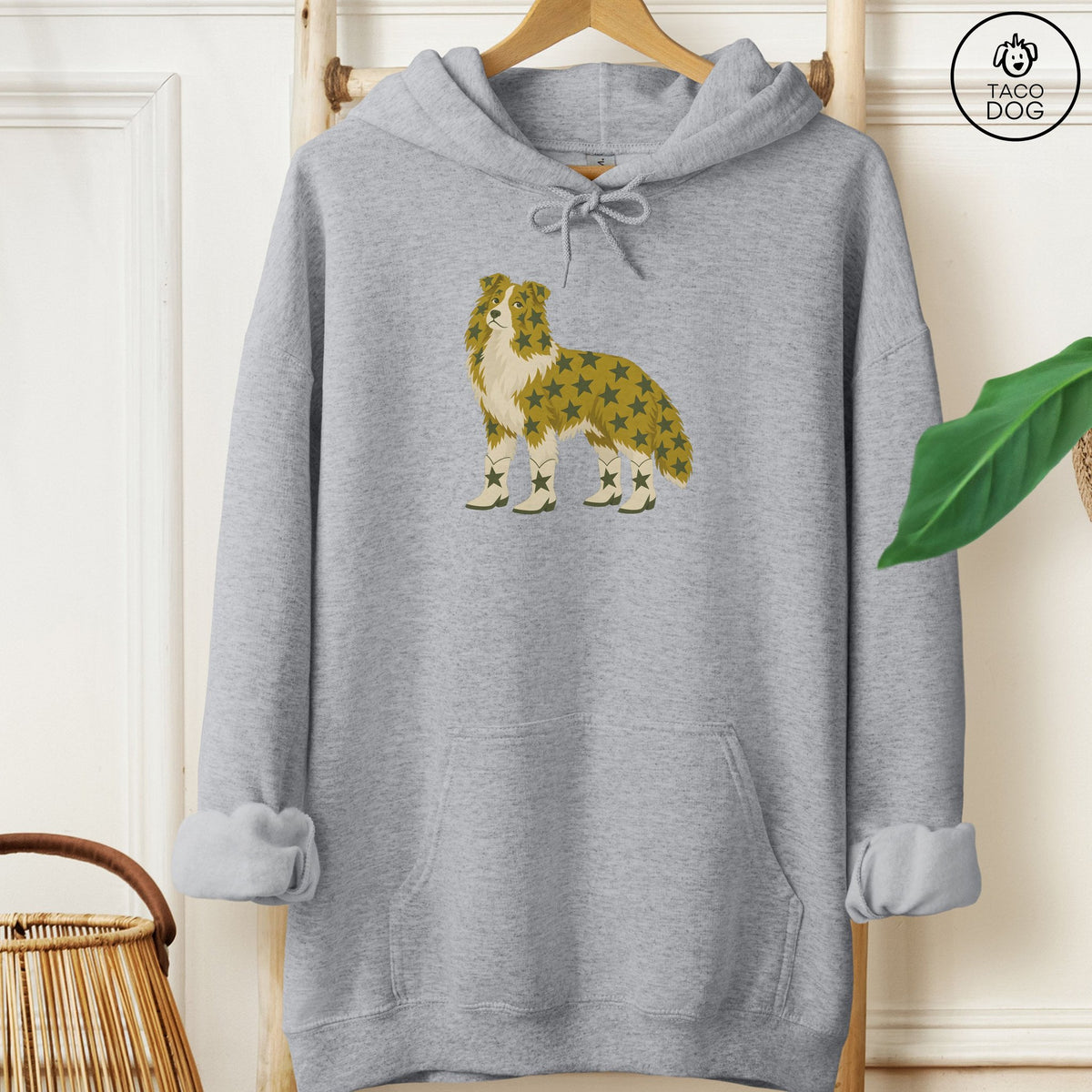 Shetland Sheepdog My Stars Hoodie Graphite Heather Taco-Dog