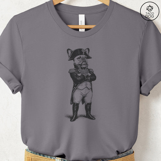 French Bulldog Frenchie Napoleon T-Shirt Storm S Taco-Dog