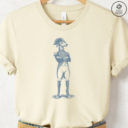 Italian Greyhound Whippet Napoleon T-Shirt Taco-Dog