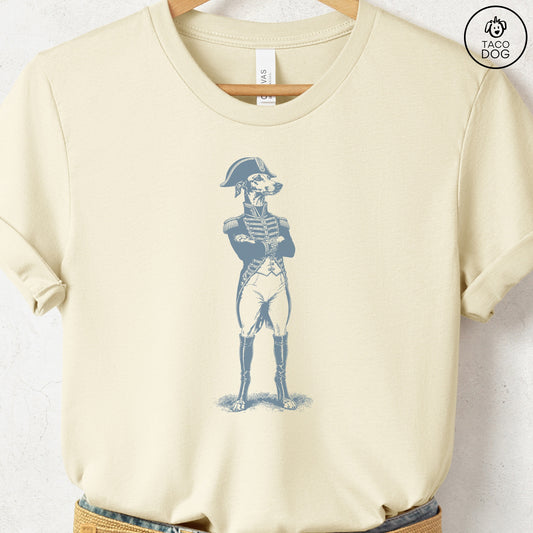 Italian Greyhound Whippet Napoleon T-Shirt Taco-Dog
