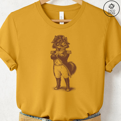 Pomeranian Napoleon T-Shirt Mustard S Taco-Dog