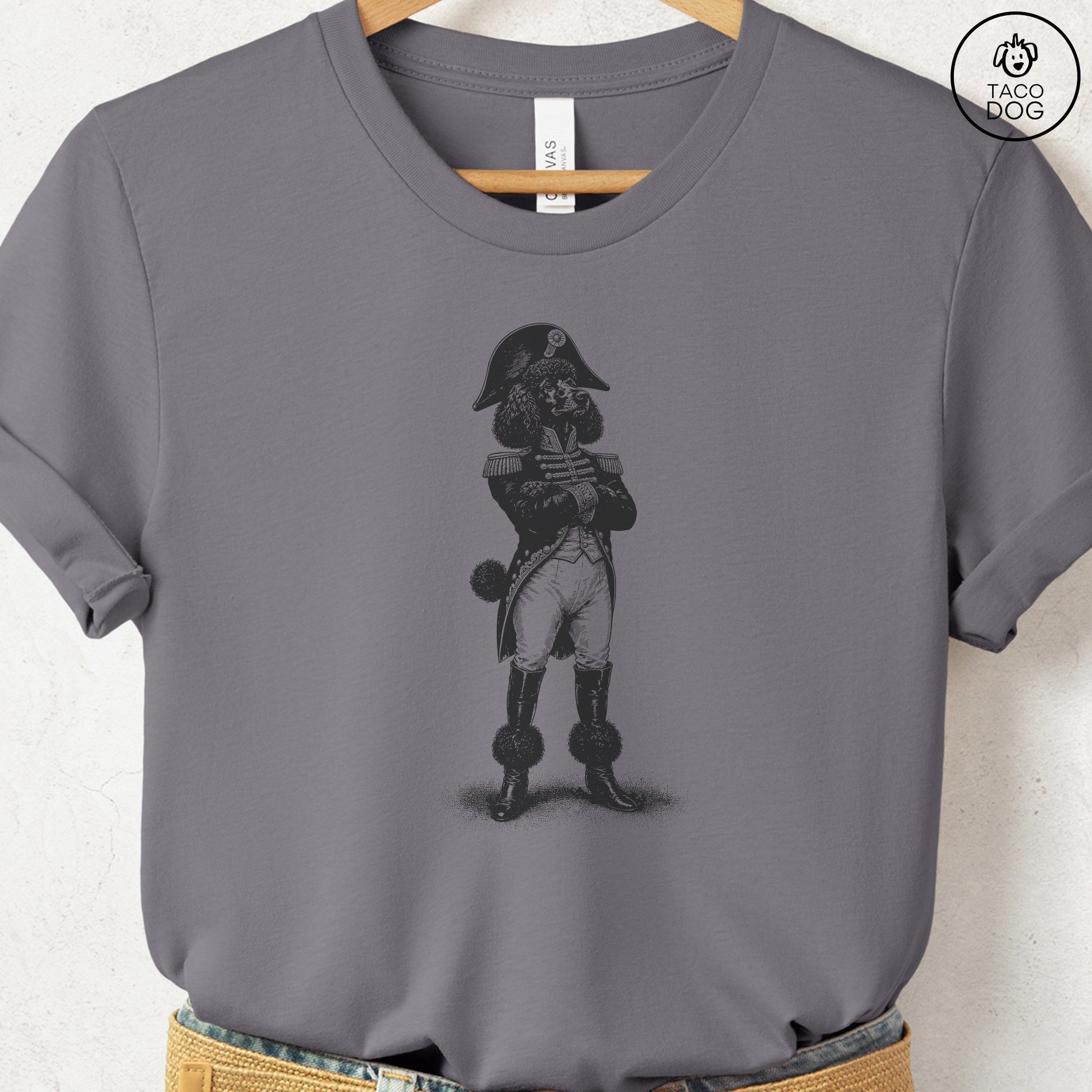 Poodle Napoleon T-Shirt Storm S Taco-Dog