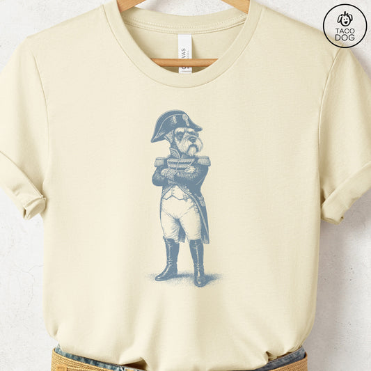 Schnauzer Napoleon T-Shirt Natural S Taco-Dog