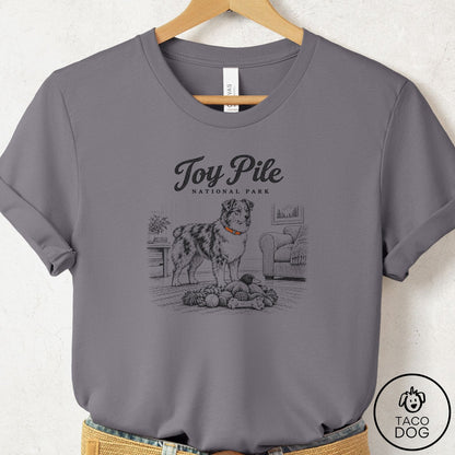Australian Shepherd National Park T-Shirt Storm Taco-Dog