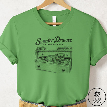 Brussels Griffon National Park T-Shirt Leaf Taco-Dog