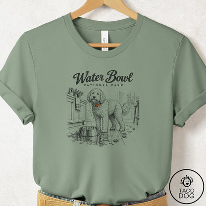 Doodle National Park T-Shirt Sage Taco-Dog