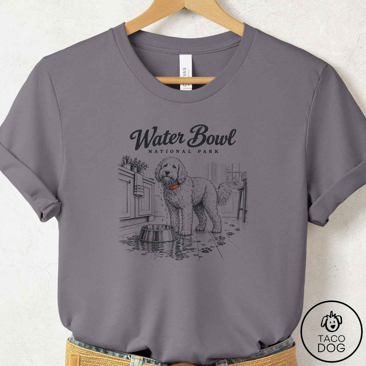 Doodle National Park T-Shirt Storm Taco-Dog
