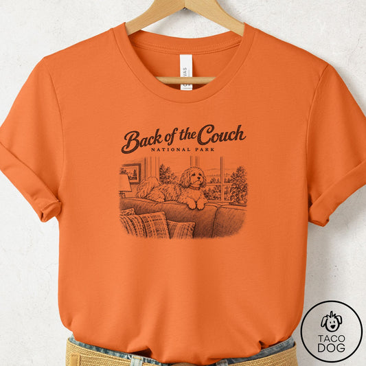 Havanese National Park T-Shirt Burnt Orange Taco-Dog