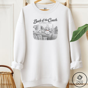Havanese National Park Sweatshirt White Taco-Dog