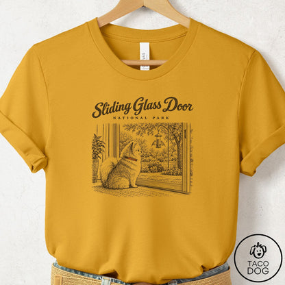 Pomeranian National Park T-Shirt Mustard Taco-Dog