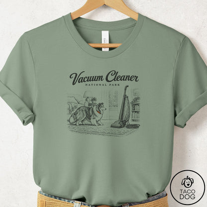 Shetland Sheepdog National Park T-Shirt Sage Taco-Dog
