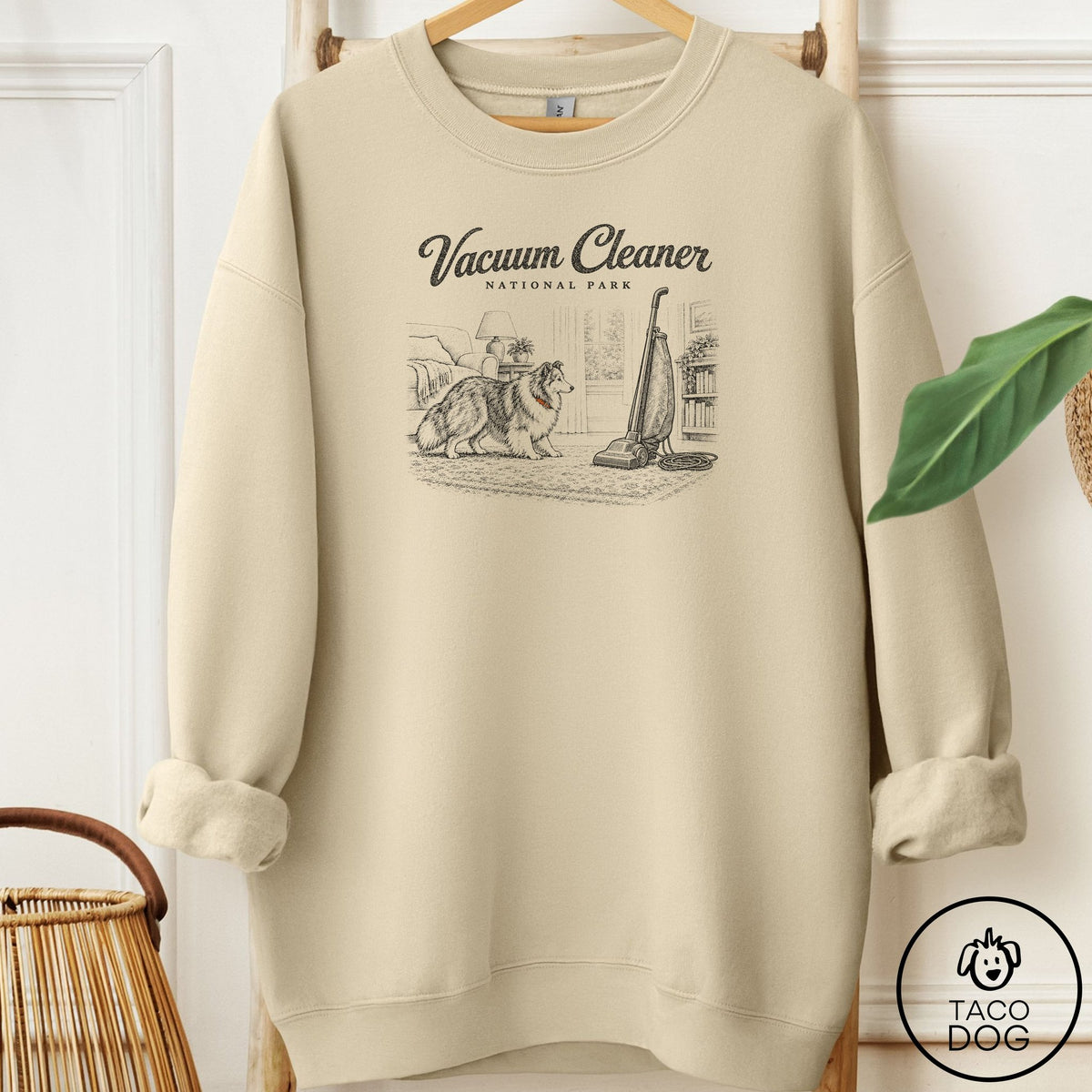 Shetland Sheepdog National Park Sweatshirt Sand Taco-Dog
