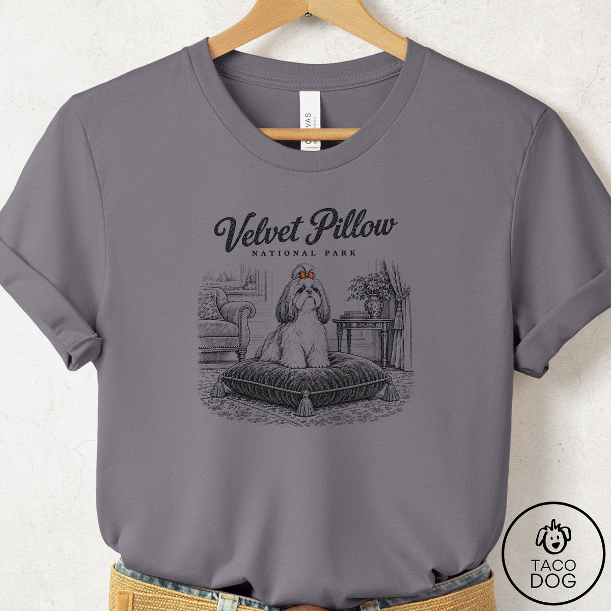 Shih Tzu National Park T-Shirt Storm Taco-Dog