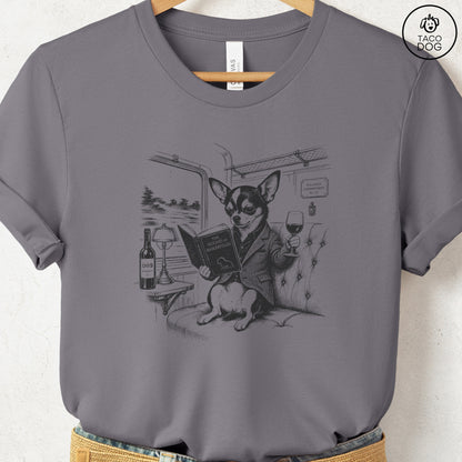 Chihuahua Night Train T-Shirt Storm Taco-Dog