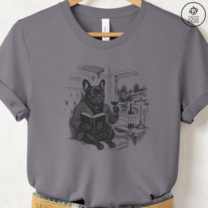 French Bulldog Frenchie Night Train T-Shirt Storm Taco-Dog