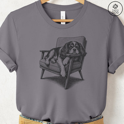 Cavalier King Charles Spaniel Occupied T-Shirt Storm Taco-Dog