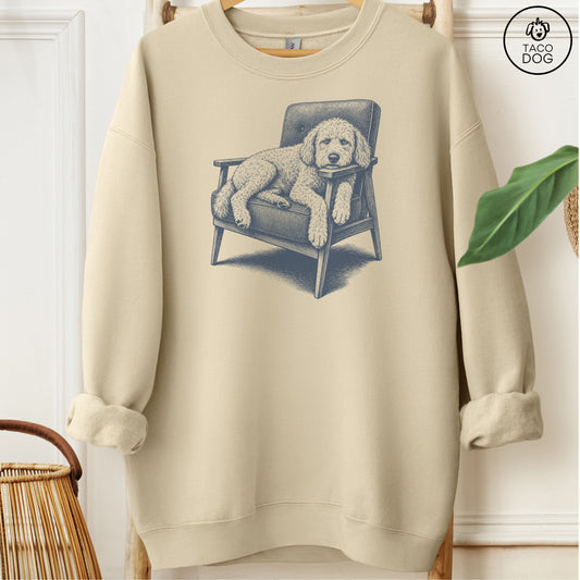Doodle Occupied Sweatshirt Sand Taco-Dog
