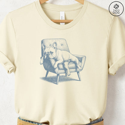 French Bulldog Frenchie Occupied T-Shirt Natural S Taco-Dog