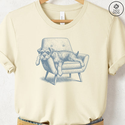 Schnauzer Occupied T-Shirt Taco-Dog
