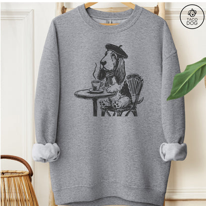 Basset Hound Paris Sweatshirt
