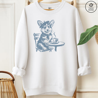 Corgi Paris Sweatshirt