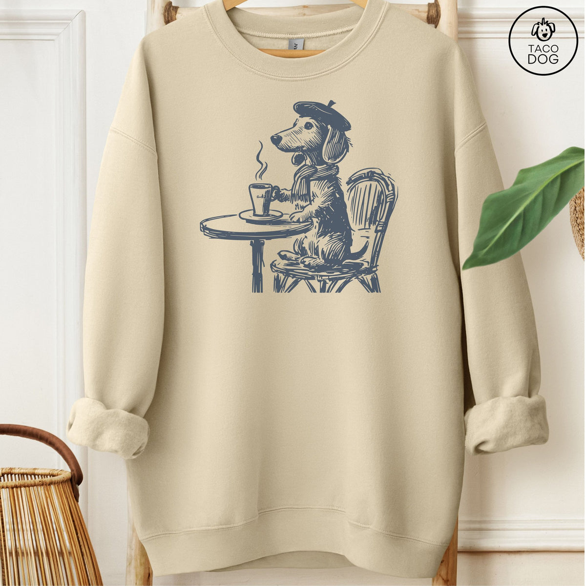 Dachshund Paris Sweatshirt