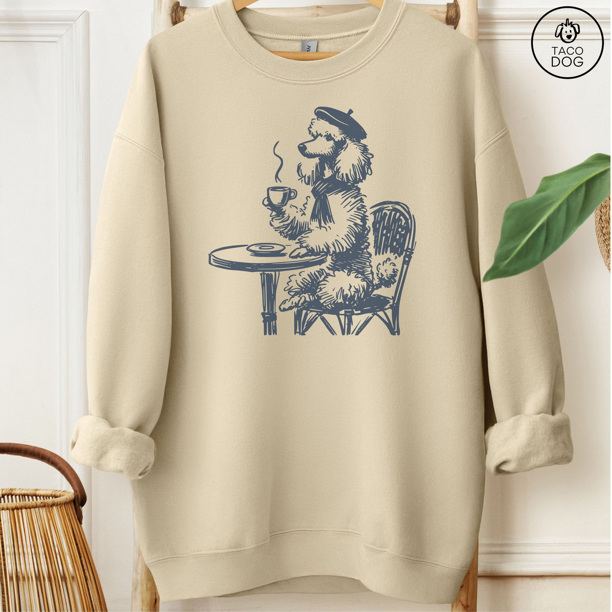 Poodle Paris Sweatshirt