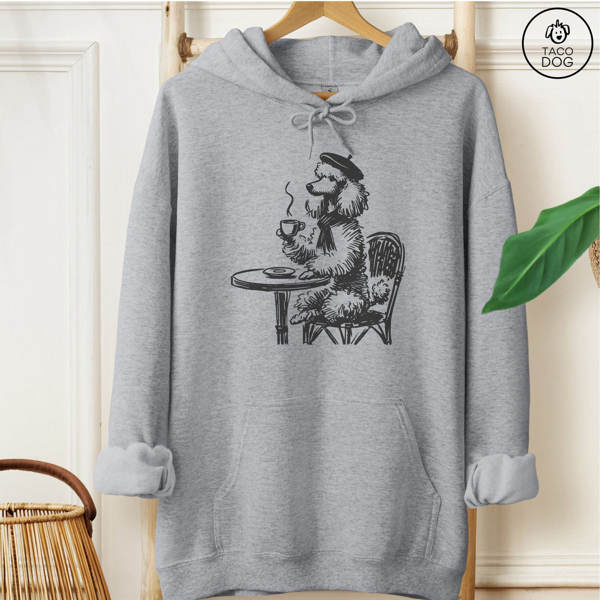 Poodle Paris Hoodie
