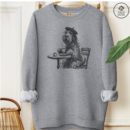 Wirehaired Pointing Griffon Paris Sweatshirt