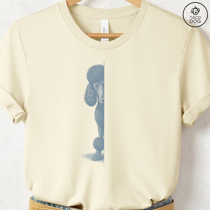 Poodle Peeking T-Shirt