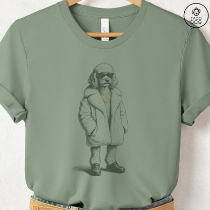 Poodle Plush T-Shirt Taco-Dog