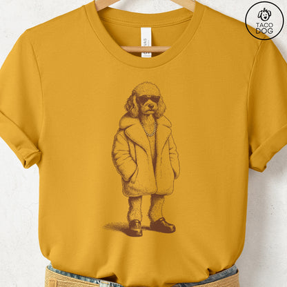 Poodle Plush T-Shirt Taco-Dog