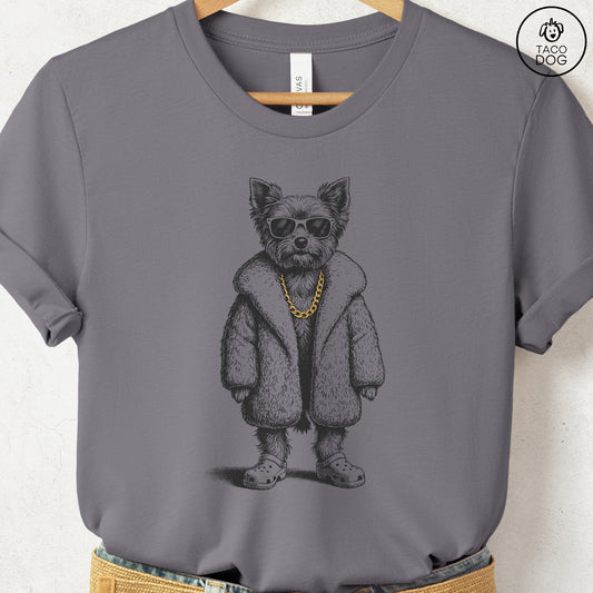 Yorkshire Terrier Yorkie Plush T-Shirt Storm S Taco-Dog