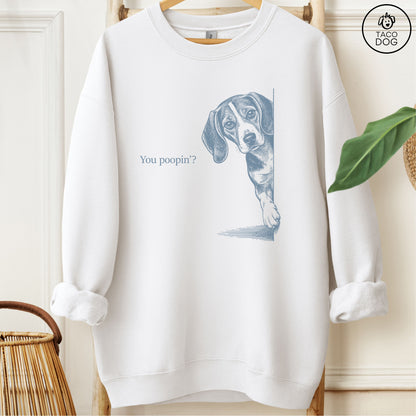 Beagle Poopin Sweatshirt