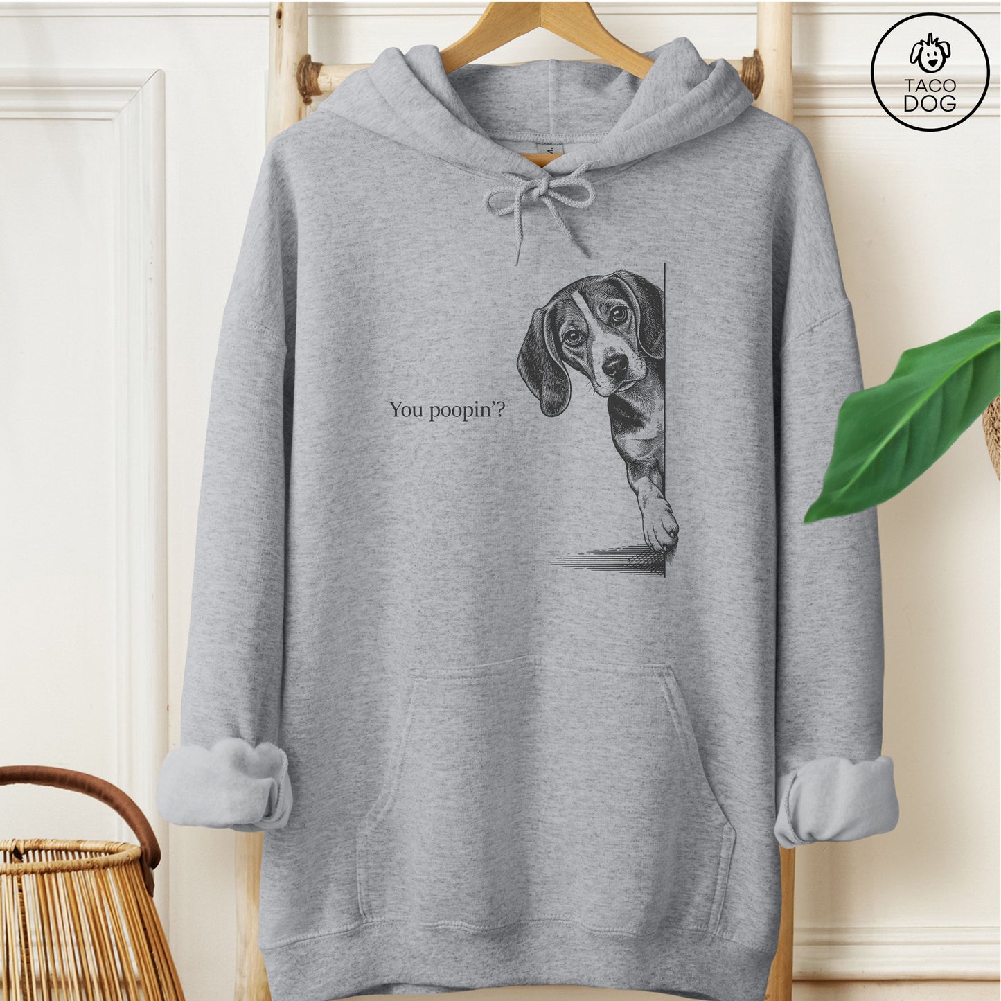 Beagle Poopin Hoodie