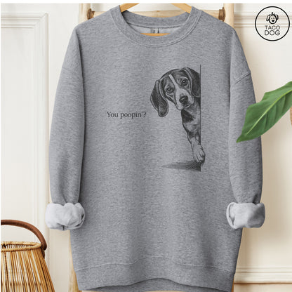 Beagle Poopin Sweatshirt