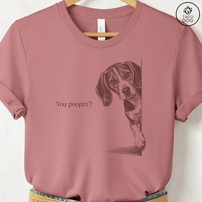 Beagle Poopin T-Shirt