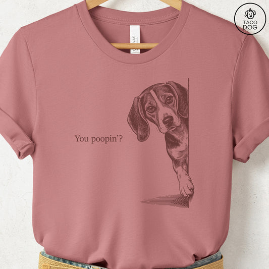 Beagle Poopin T-Shirt
