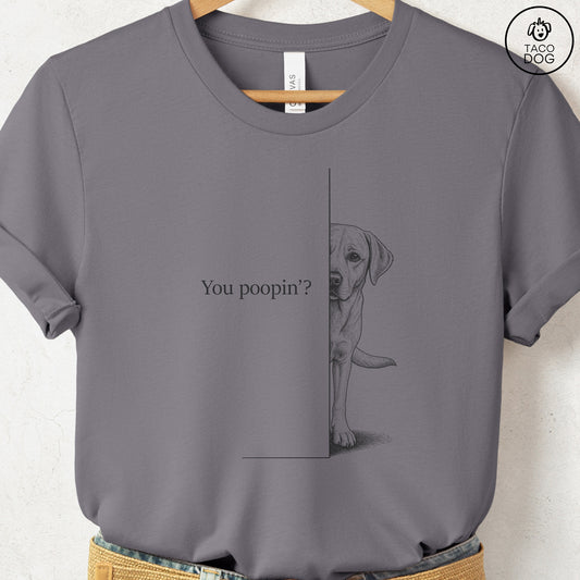 Labrador Retriever Poopin T-Shirt Storm Taco-Dog