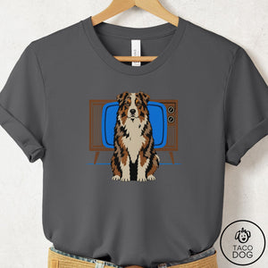 Australian Shepherd Program T-Shirt Asphalt Taco-Dog