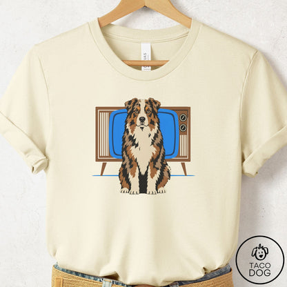 Australian Shepherd Program T-Shirt Natural Taco-Dog