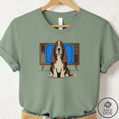 Basset Hound Program T-Shirt Sage Taco-Dog