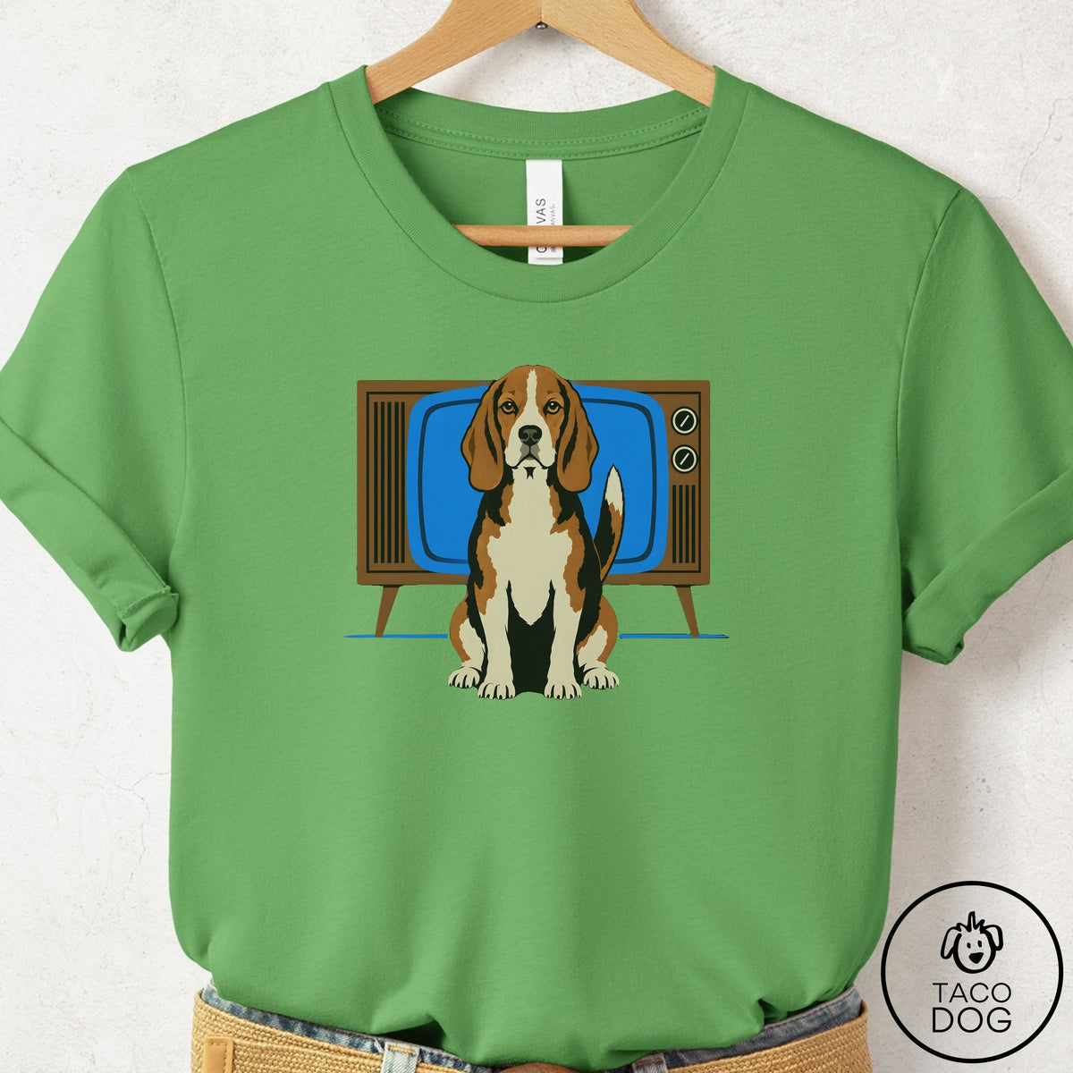 Beagle Program T-Shirt Leaf Taco-Dog