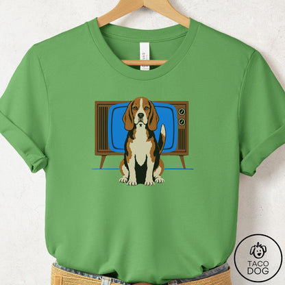 Beagle Program T-Shirt Leaf Taco-Dog